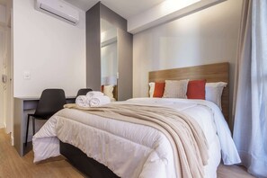 Desk, WiFi, bed sheets - Studio Completo a 5min do Allianz Parque | MP1601 (Perdizes)