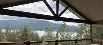 Panoramic Lake Koocanusa View from The Eagles Nest at Abayance Bay