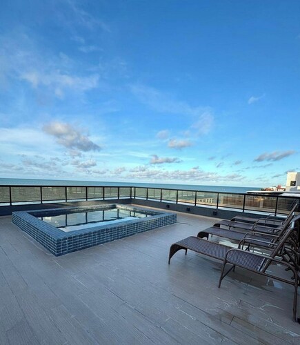 Flat Santorini com Piscina - João Pessoa