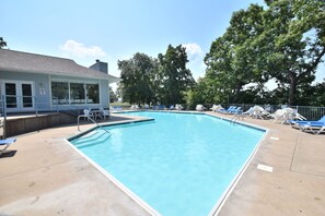 Outdoor pool - Total Consciousness 
30 Ft from Water Open Main Channel Views  3BR/3BA (Village of Four Seasons)