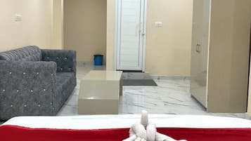 Enkeltrom, 1 queensize-seng | Innvendig