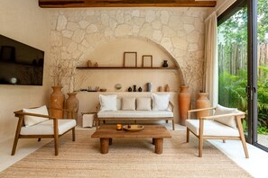 Smart TV - Luxe 4BR Villa | Dual Pools + Concierge Service (Tulum)