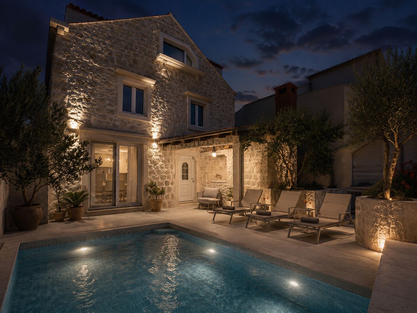Outdoor pool