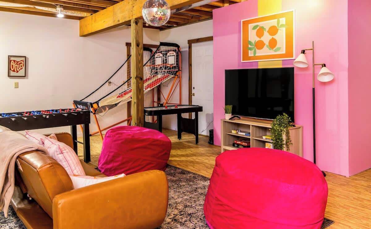 TV, video games, table football
