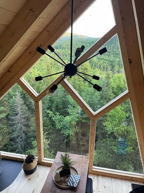 Luxury-Baumhaus, Bergblick | Innenbereich