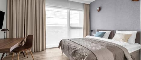 1 Schlafzimmer, Schreibtisch, Bügeleisen/Bügelbrett, WLAN
