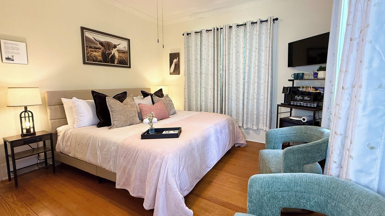 1 dormitorio, tabla de planchar con plancha, wifi gratis y ropa de cama