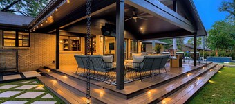 Walk to Square | Backyard Oasis + Pool and Sauna