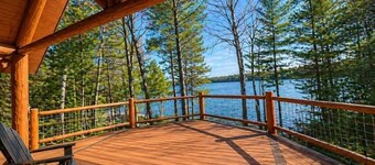 Spacious Lakefront Escape on Beautiful White Sand Lake. Minutes from Minocqua