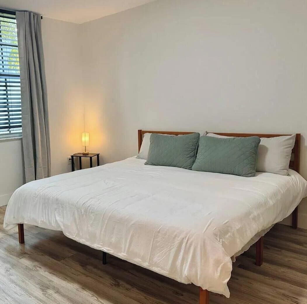 2 bedrooms, iron/ironing board, travel crib, WiFi