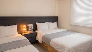 Habitación clásica con 2 camas individuales, vista a la ciudad | Wifi gratis