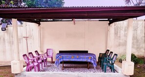 Udendørs spisemuligheder