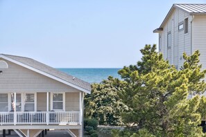 Exterior - Blue Heaven 2.0 by Brunswick Vacation Rentals:  2nd Row Beach Retreat with Pool (Ocean Isle Beach)