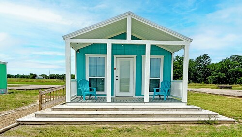 Perfect fishing, art & food location - Tropical Sea Turquoise Cabin #6 Quitman