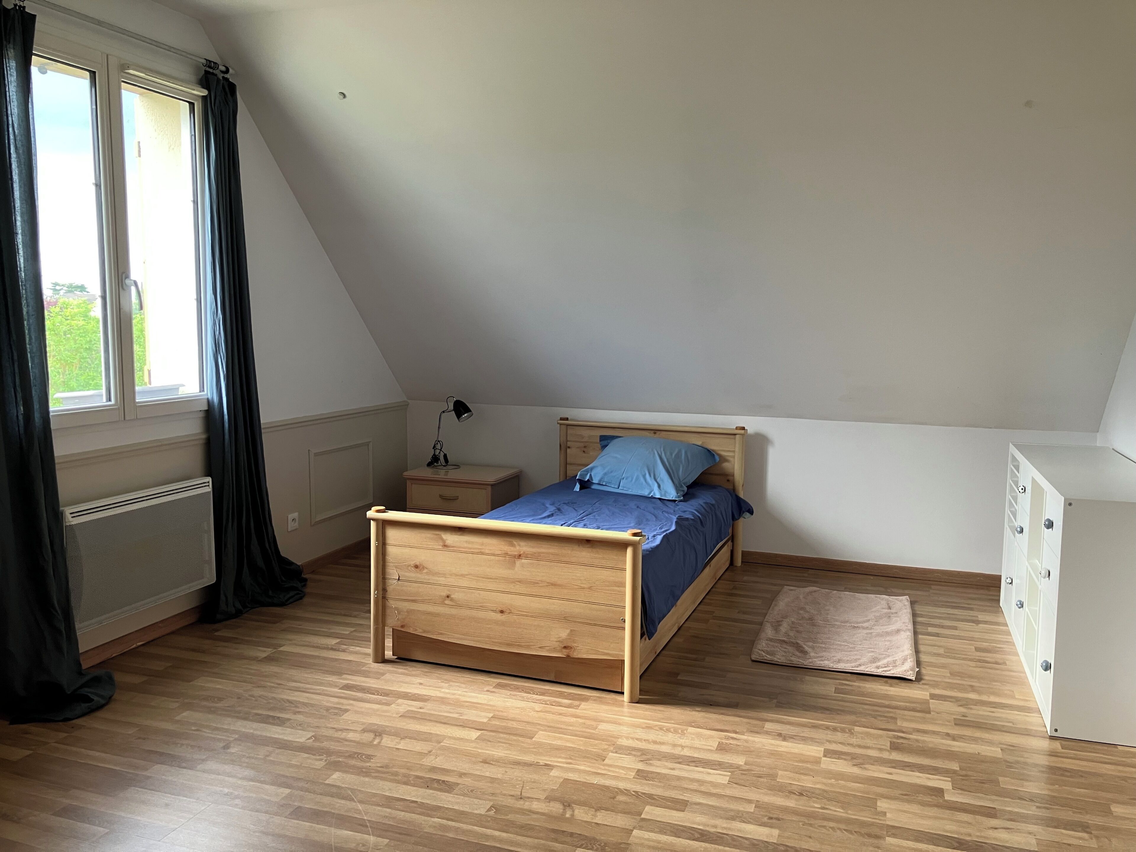 3 chambres, draps fournis