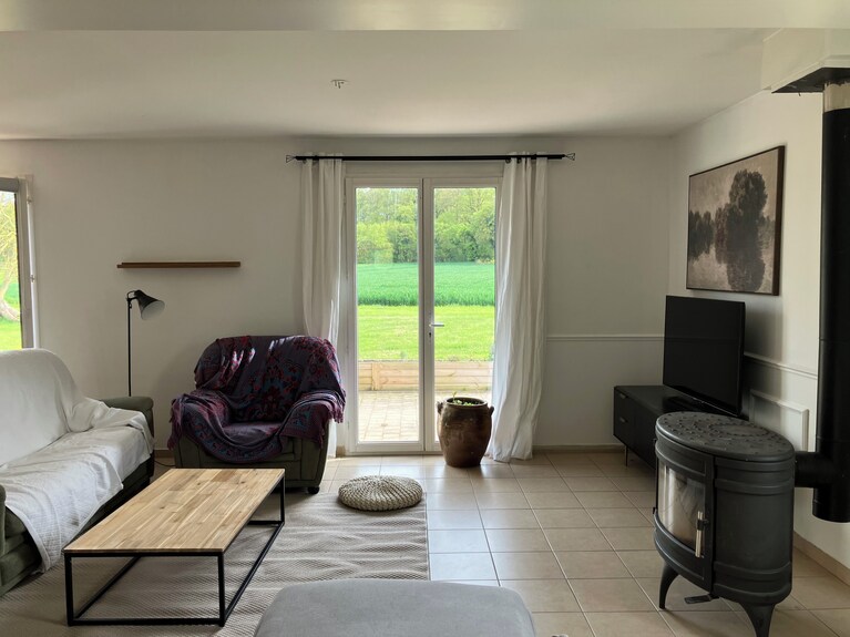 Quiet Country House Facing The Forest, 1 Hour From Paris - Anet