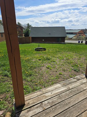 Property grounds - The Green Bear Cabin (Unit B) Near Jellystone/Three Bears Resort in Warrens, WI (Warrens)