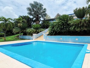 Outdoor pool - Luxurious and spacious Caribbean Villa with large private pool (Gros Islet)