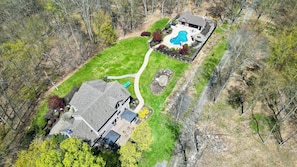 Exterior - Private Forest Estate - Pool · Theater · Game Room . Sleep 18 (Pine Bush)