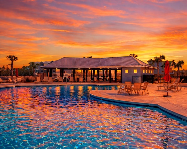 Outdoor pool