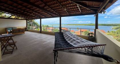 Casa com rea Gourmet Piscina e Vista do Mar