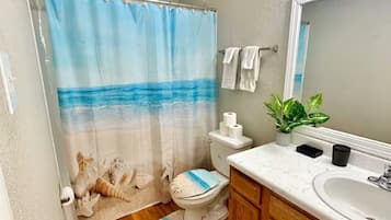 Hair dryer, soap