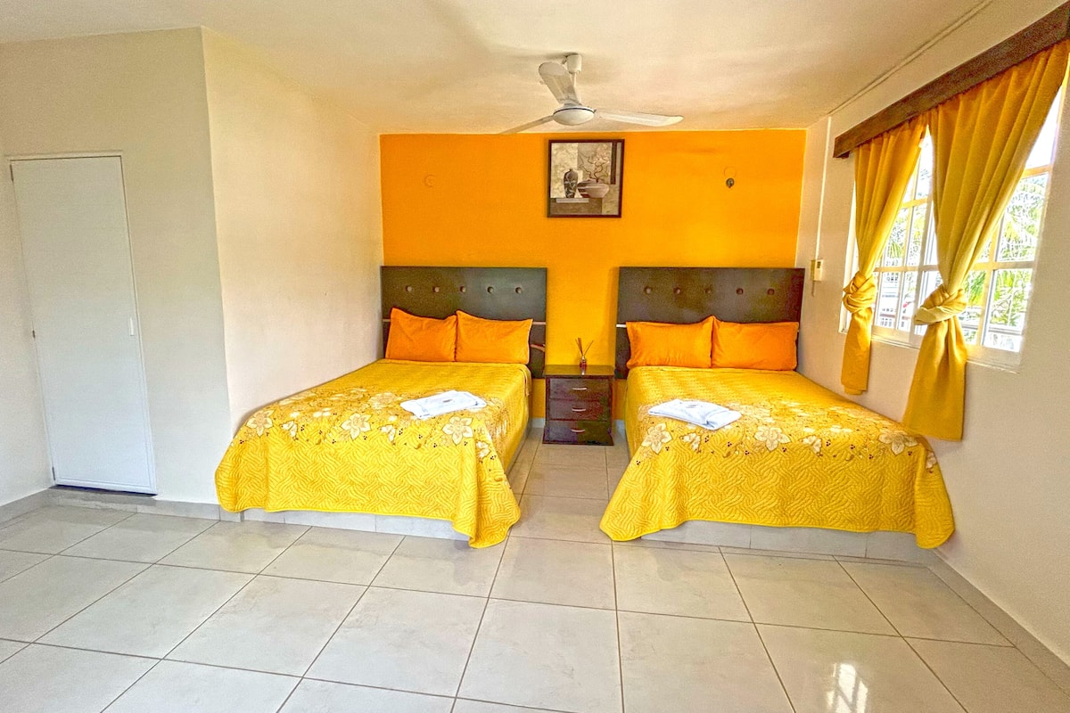 Quarto casal básico | Wi-Fi de cortesia