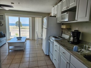 Private kitchen - Oceanfront 1-bedroom condo on North Beach with a pool! (Hampton)