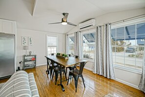 Dining - Pets Welcome! Modern Cottage + Screened-In Deck, Steps from the Beach (Milford)
