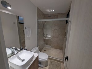 Towels, soap, toilet paper - Cozy studio apartment with AC in delightful Tulum (Tulum)