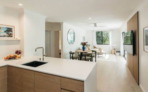 Clarkes Beach Elevated. Water front. Ocean views from cozy sun drenched balcony.