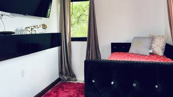 1 Schlafzimmer, Bügeleisen/Bügelbrett, kostenloses WLAN, Bettwäsche