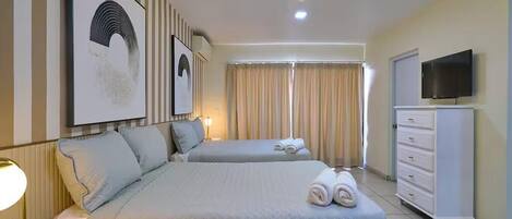 1 chambre, fer et planche Ă repasser, Wi-Fi, literie fournie