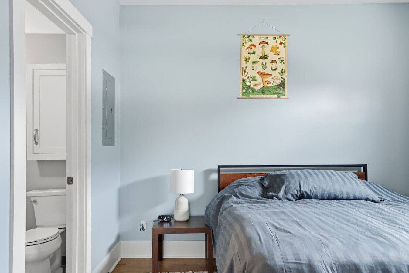 Desk, WiFi, bed sheets