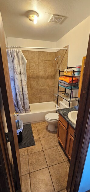 Bathroom - Spacious 3 bedroom and 1.5 bathroom fully fenced around for pets and childrens (Alamosa)