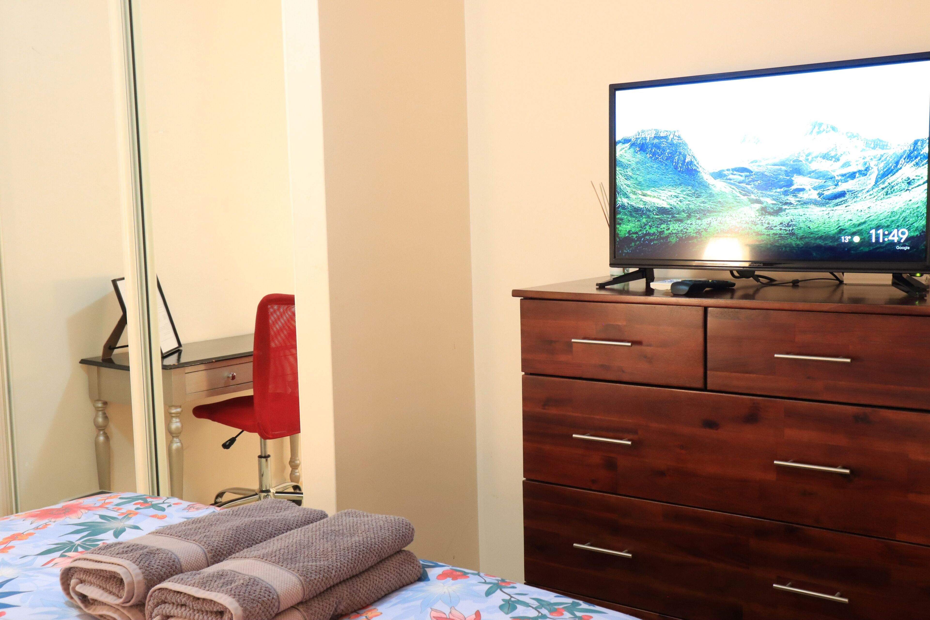 1 bedroom, desk, iron/ironing board, free WiFi