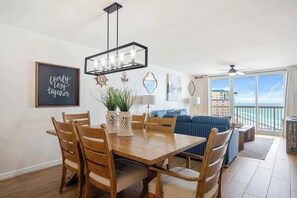 Dining - Gulf front condo with resort amenities, steps to the beach (Destin)
