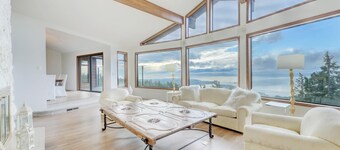 Heaven Above the San Juan Islands Private Cliffside Estate