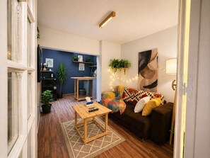 Living area - Cozy Apartment in the Heart of Zamalek (Cairo Governorate)