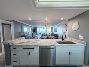 Interior - Punta Rassa 4-502: Beautiful waterfront views just steps away from a private fishing pier. (Fort Myers)