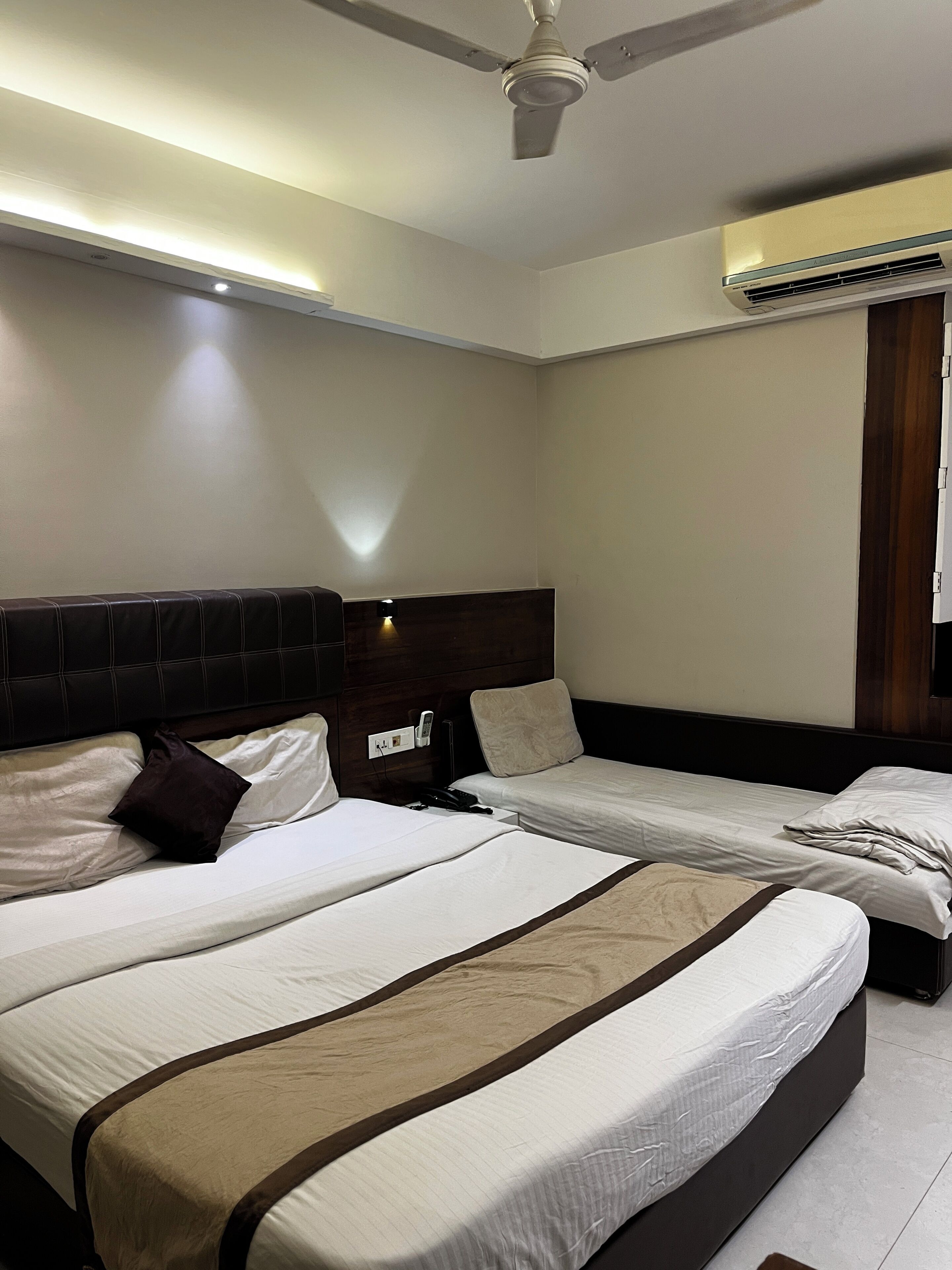 Deluxe Double Room, City View | Desk, laptop workspace, blackout curtains, free WiFi
