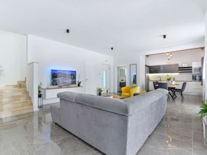 Living area - Stone Villa Banovi with heated pool by Interhome (Vinjerac)