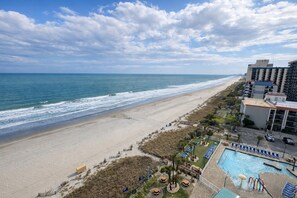 A beachside hotel with a pool, beach access, and ocean views. - Oceanfront Studio | Pools + Sleeps 4 (Myrtle Beach)