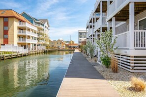 Property grounds - Canal-Front Townhouse, Pool, Dock, 2 Blocks to Beach & Boardwalk, Sleeps 14 (Ocean City)