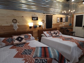 Free WiFi, bed sheets