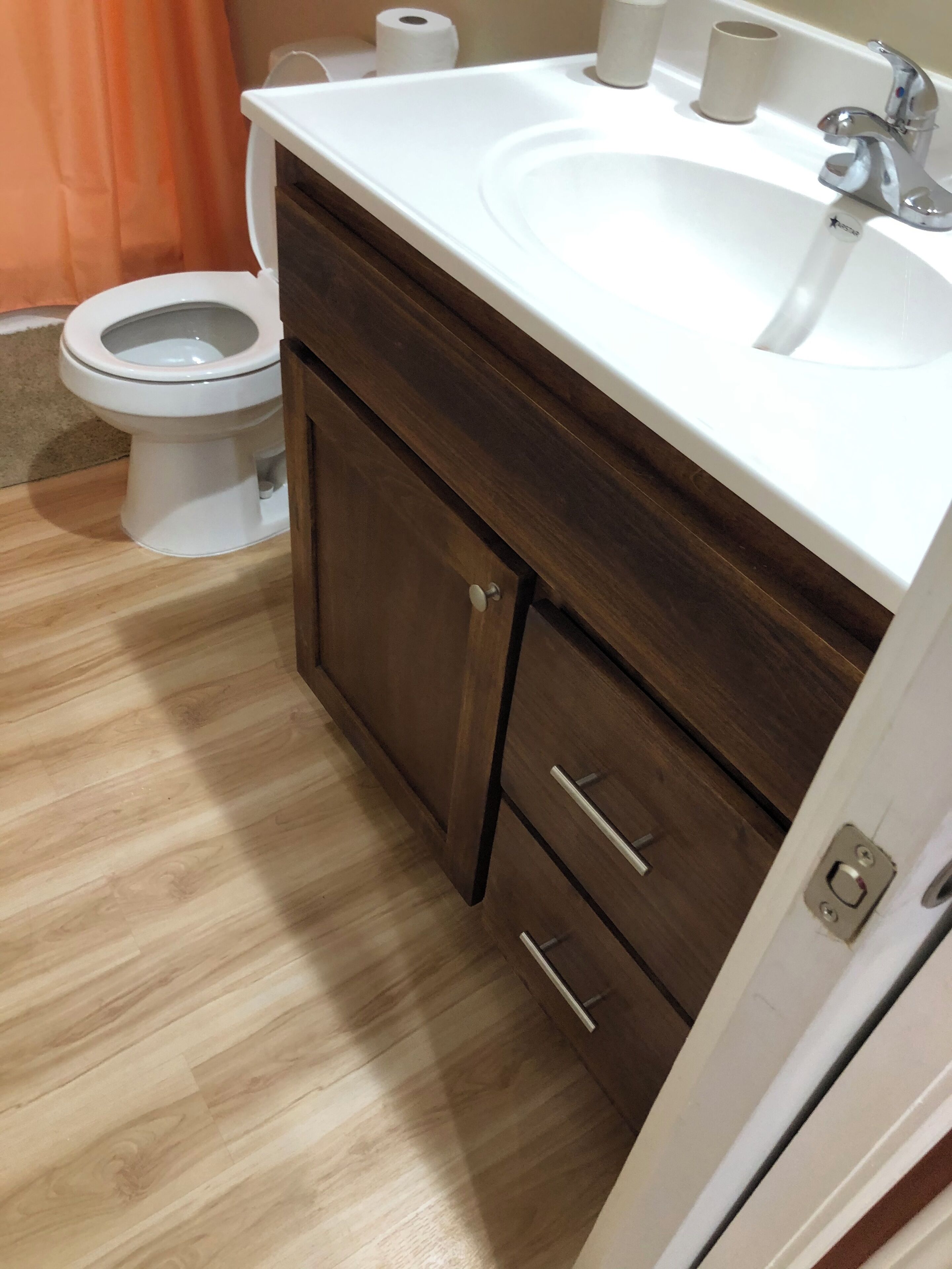 Towels, soap, toilet paper