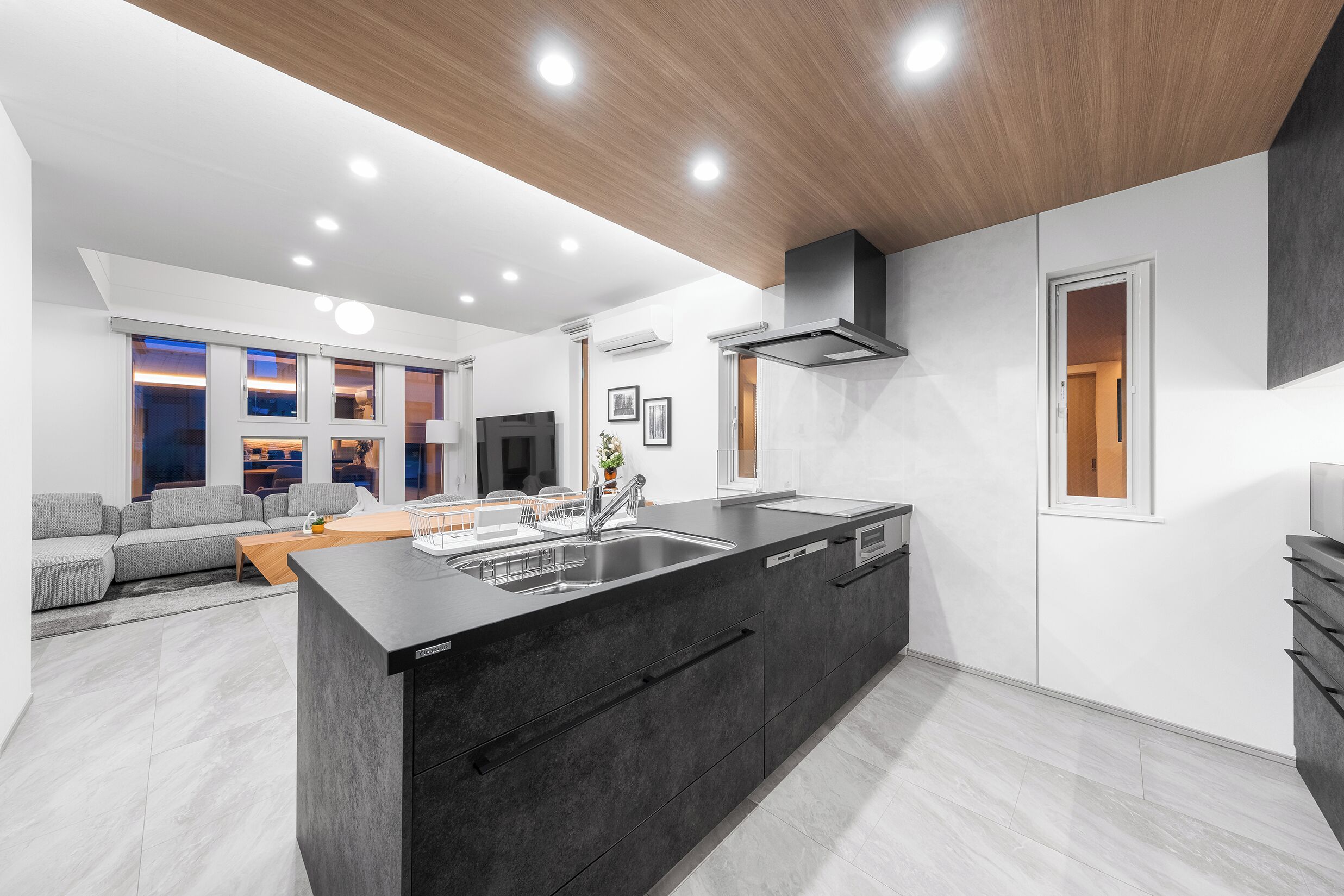 Apartment | Private kitchen | Fridge, microwave, stovetop, dishwasher