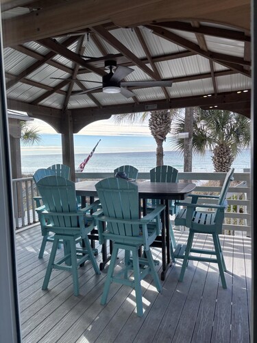 Beachfront Townhouse(21) Pet Friendly Covered Deck