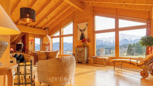 TV, fireplace - Mira Flem, (Flims Dorf), by Interhome (Flims)