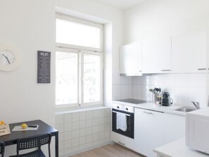 Fridge, microwave, oven, dishwasher - ZH Bellevue 3 - HITrental Seefeld Apartment by Interhome (Zurich)